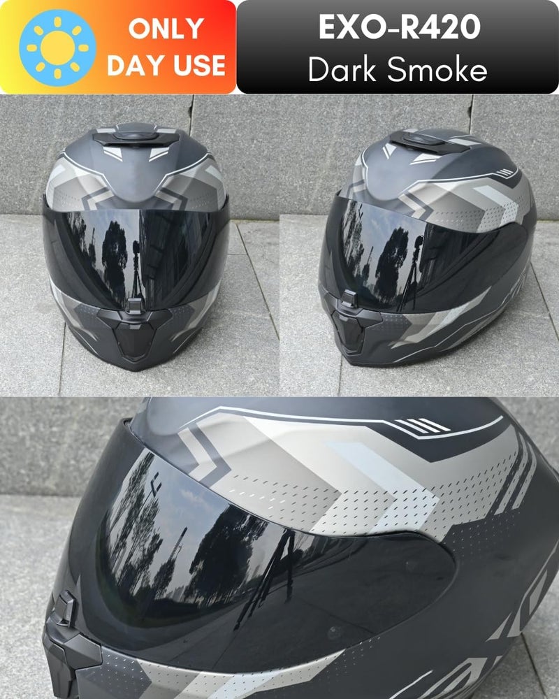 Logto Replacement Motorcycle Helmet Visor Shield for R420 Visor Wearproof Windproof Sun Protection Helmet Accessories - Image 4
